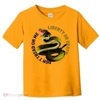 Liberty Or Death Dont Tread On Me Snake Toddler T-Shirt thumb 0