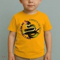 Liberty Or Death Dont Tread On Me Snake Toddler T-Shirt thumb 2