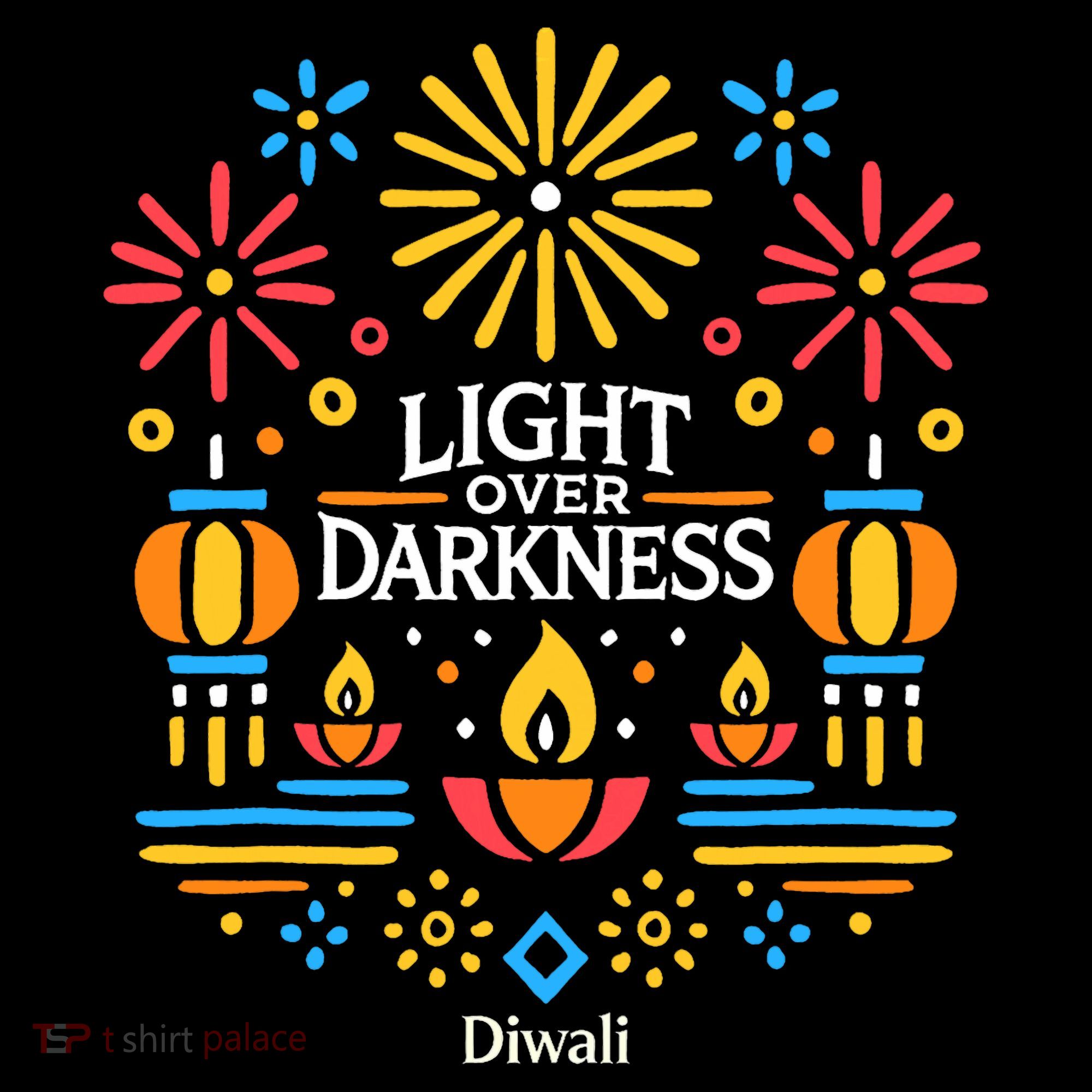 Light Over Darkness Diwali Celebration Festival Gift Coffee Mug