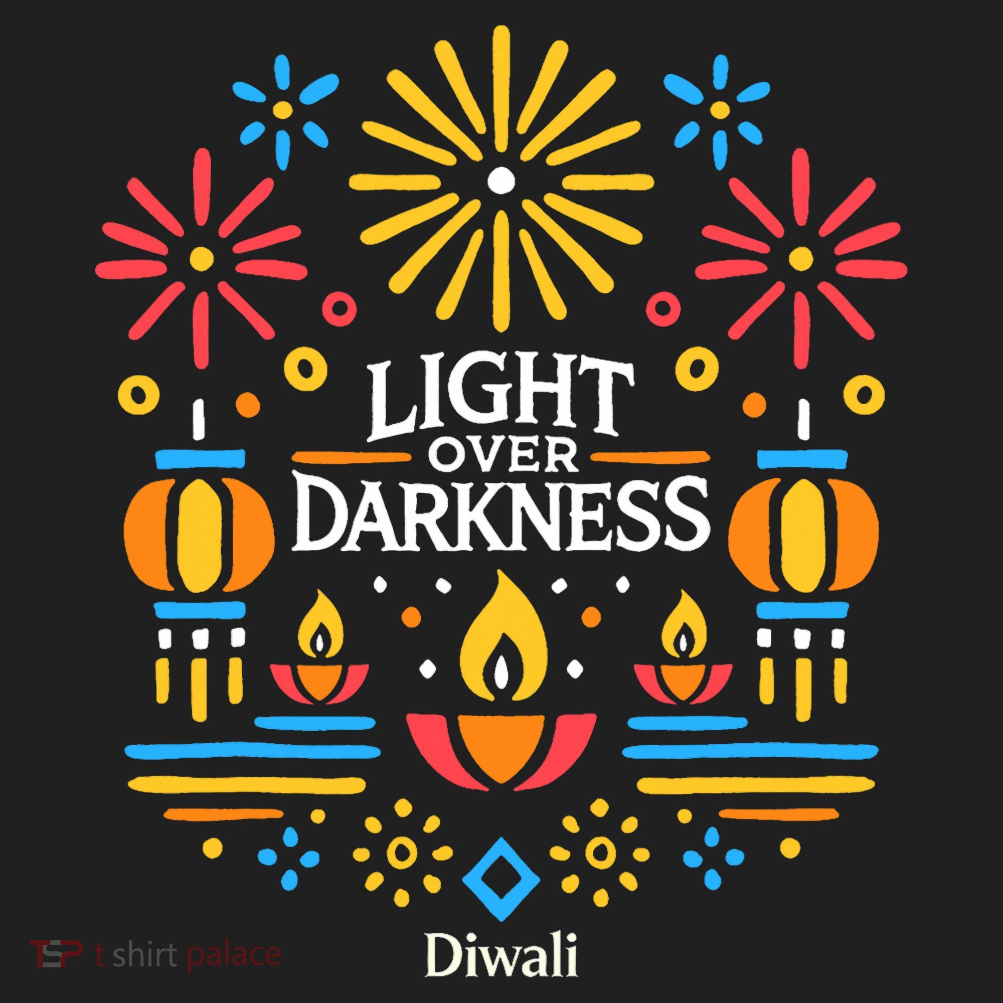 Light Over Darkness Diwali Celebration Festival Gift Beanie