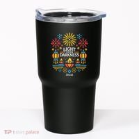 Light Over Darkness Diwali Celebration Festival Gift Tumbler thumb 0