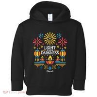 Light Over Darkness Diwali Celebration Festival Gift Toddler Hoodie thumb 0