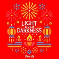 Light Over Darkness Diwali Celebration Festival Gift Santa Hat thumb 1