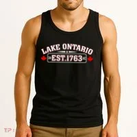 Lake Ontario Est 1763 Tank Top thumb 3