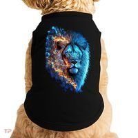 Lion On Fire Cool Graphic Doggie Tank thumb 0