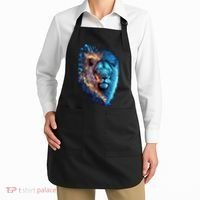 Lion On Fire Cool Graphic Apron thumb 2