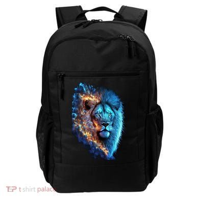 Lion On Fire Cool Graphic Backpack