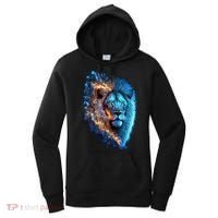 Lion On Fire Cool Graphic Women's Hoodie thumb 0