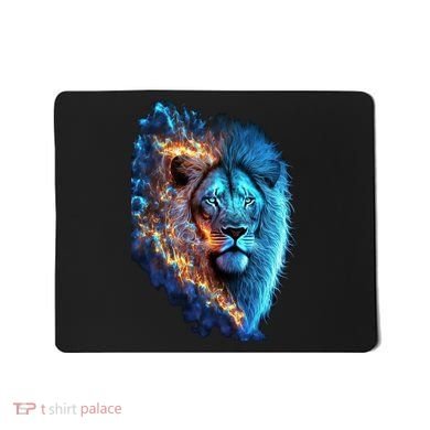 Lion On Fire Cool Graphic Mousepad