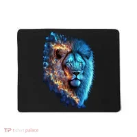 Lion On Fire Cool Graphic Mousepad thumb 0