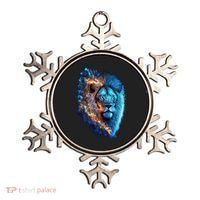 Lion On Fire Cool Graphic Ornament thumb 0