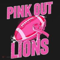 Lions Out Football Tackle Breast Cancer Polo thumb 3