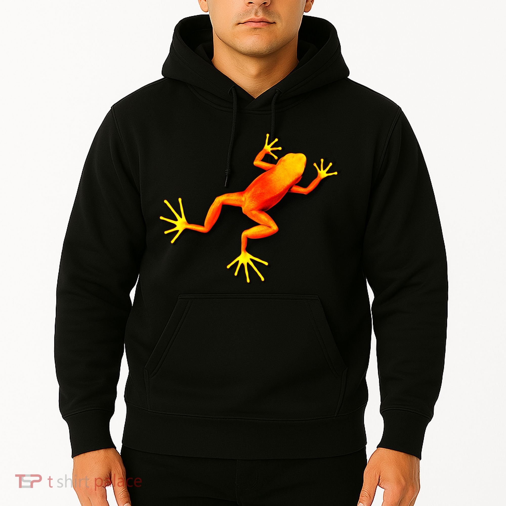 Little Orange Frog Hoodie