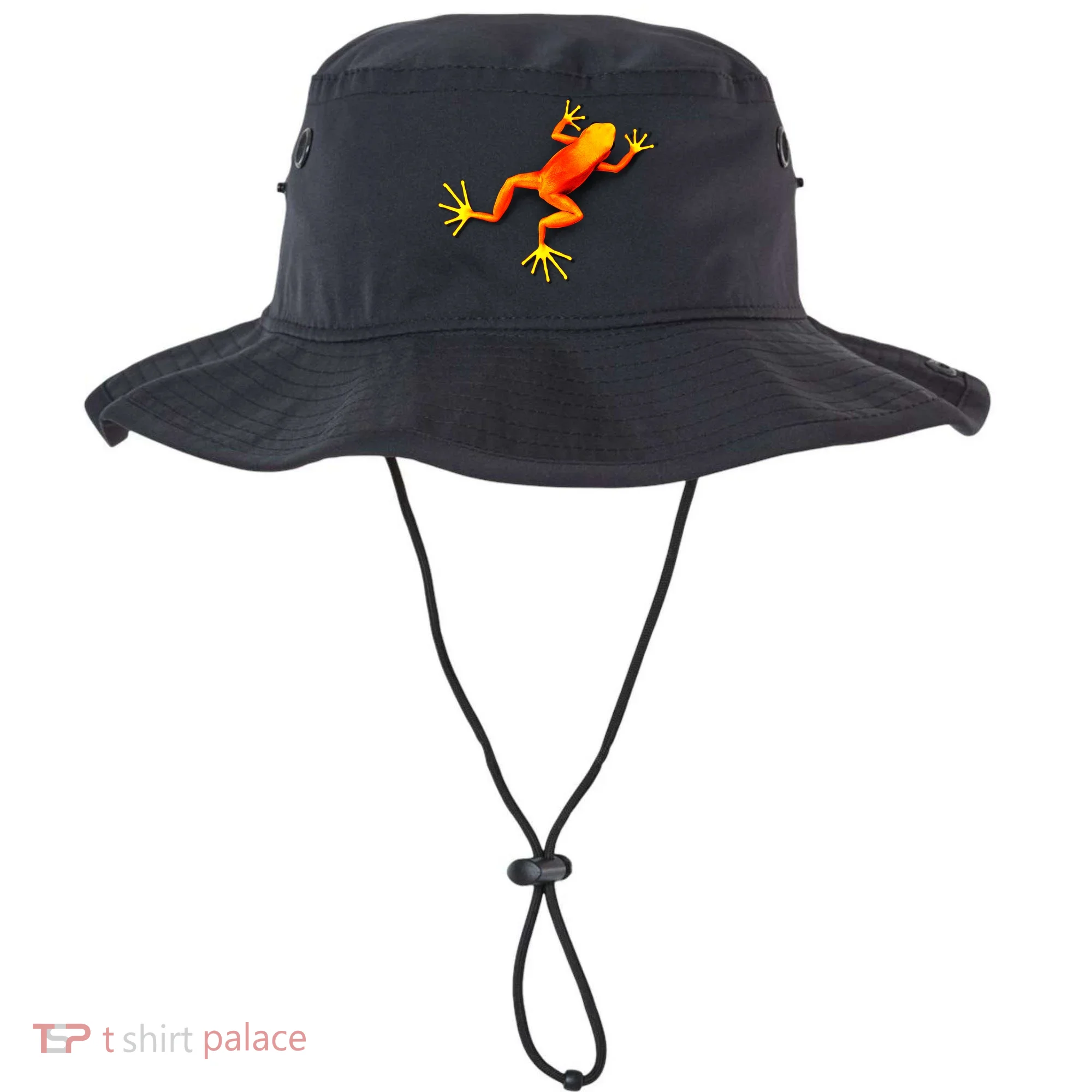Little Orange Frog Bucket Hat