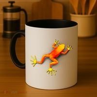 Little Orange Frog Coffee Mug thumb 4