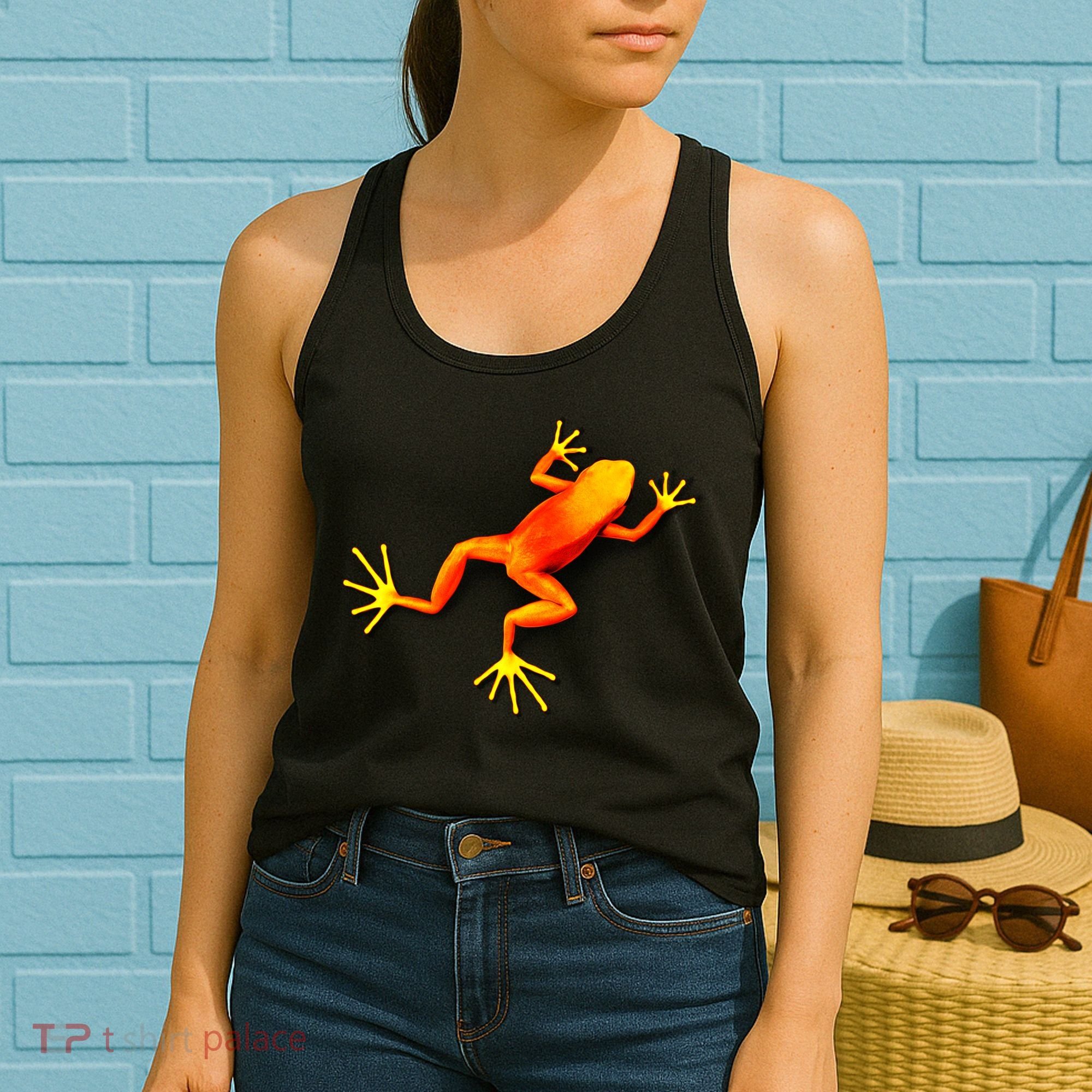 Little Orange Frog Women's Tank Top