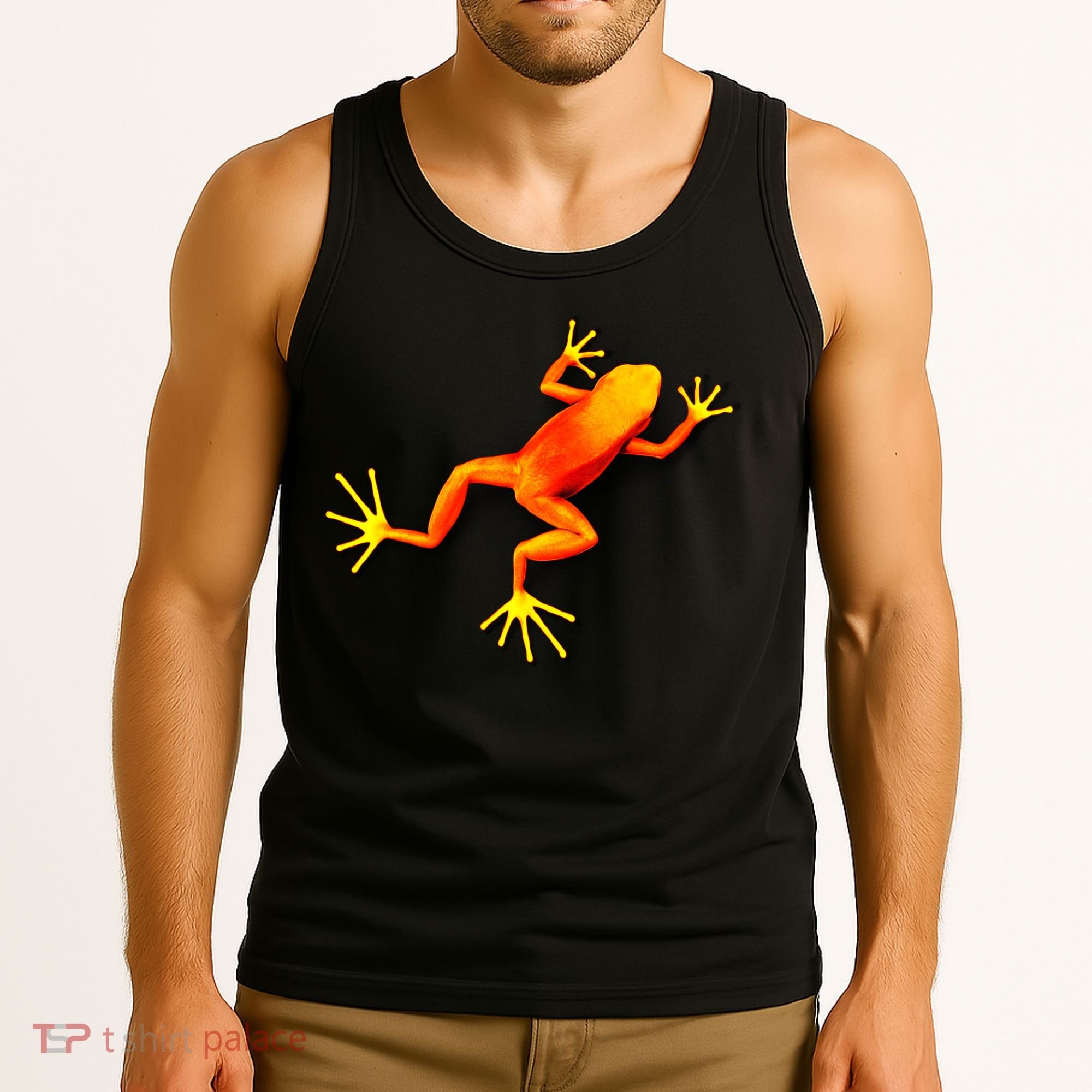 Little Orange Frog Tank Top