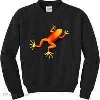 Little Orange Frog Kids Sweatshirt thumb 0