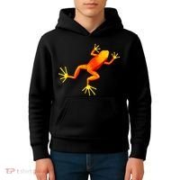 Little Orange Frog Kids Hoodie thumb 4