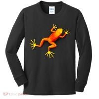 Little Orange Frog Kids Long Sleeve Shirt thumb 0