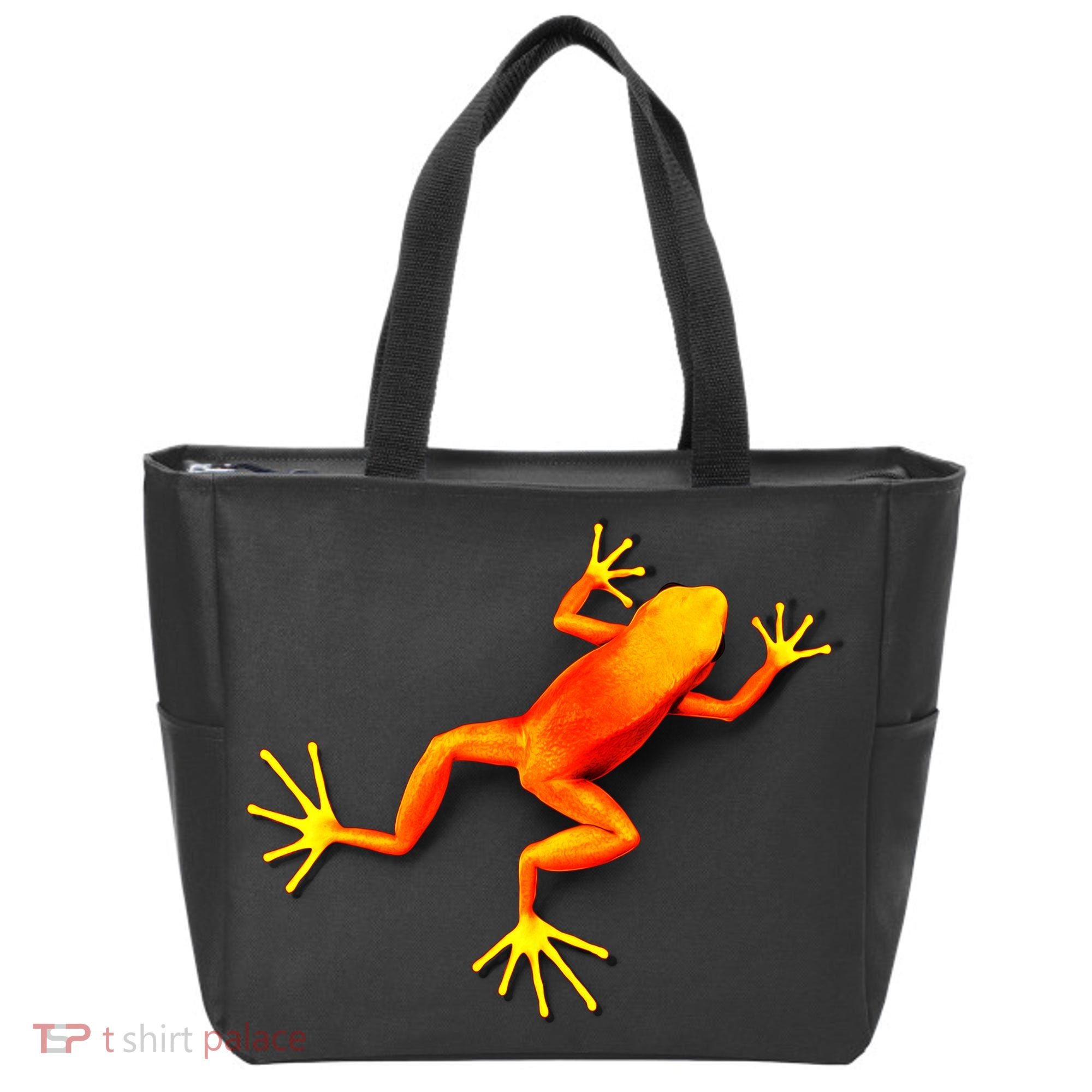 Little Orange Frog Tote Bag