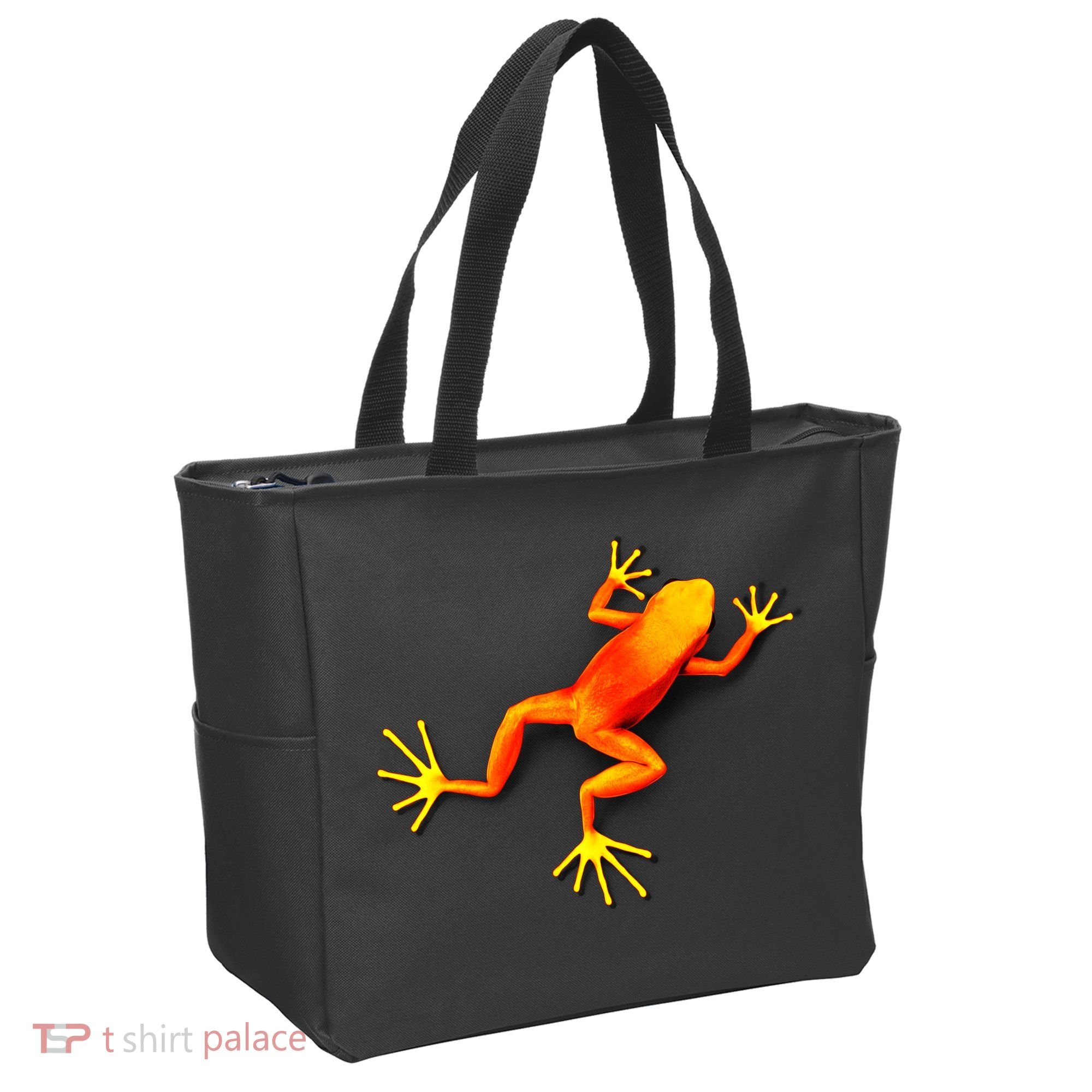 Little Orange Frog Tote Bag