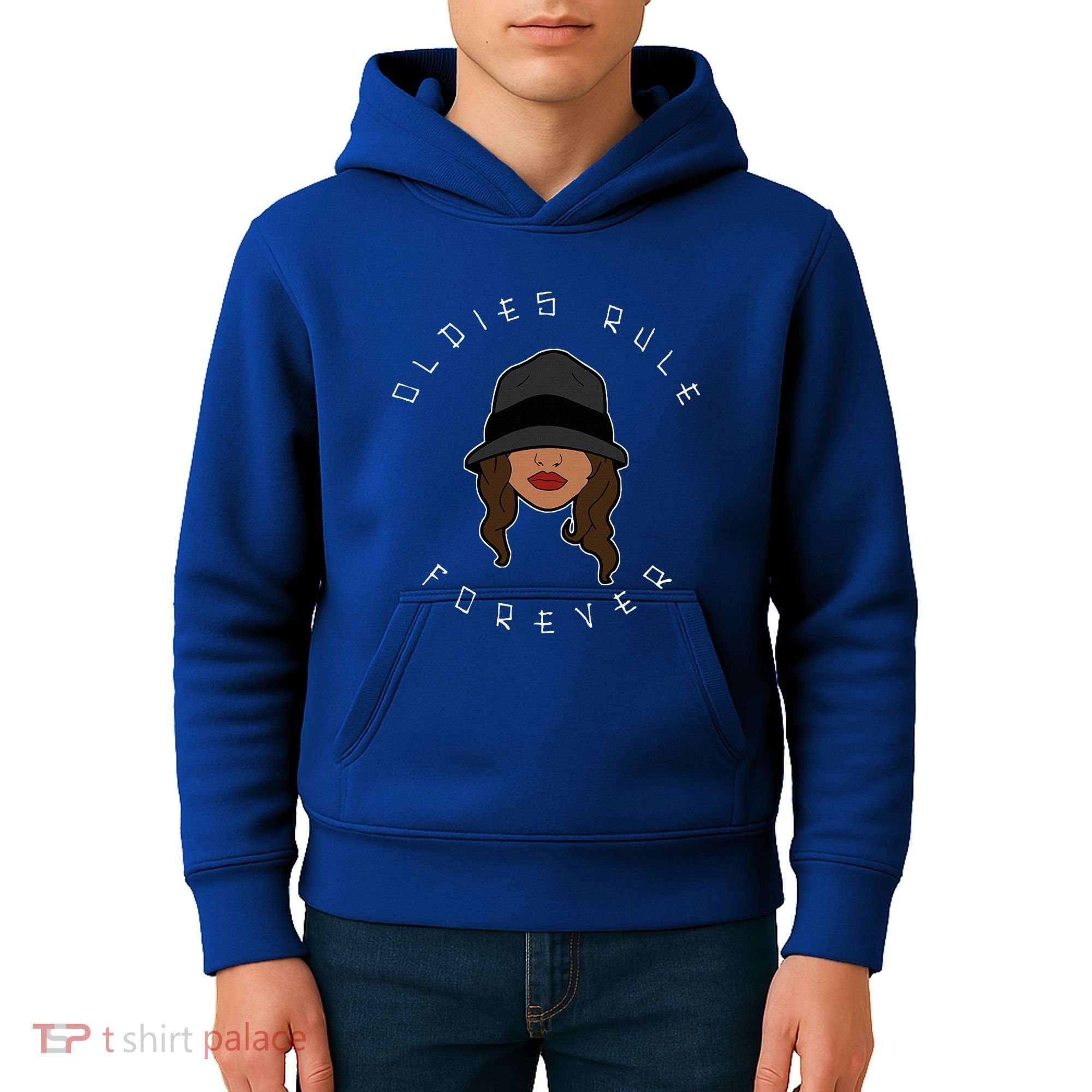 Lowrider Oldies Forever Chola Og Kids Hoodie