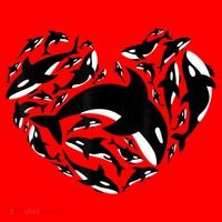Love Orca Gifts Killer Whale Santa Hat thumb 1