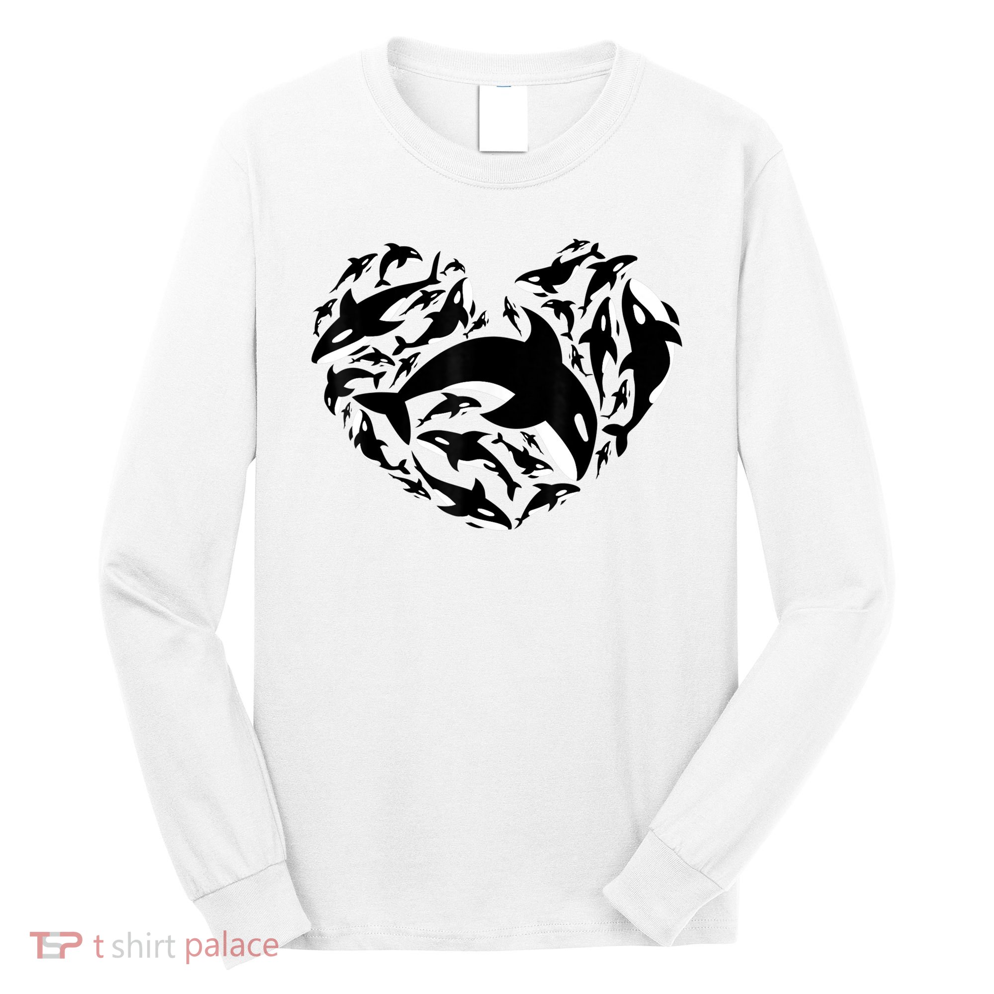 Love Orca Gifts Killer Whale Long Sleeve Shirt