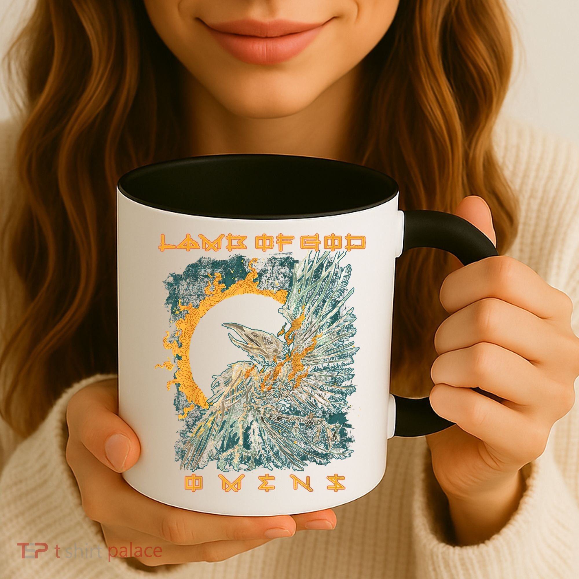 Lamb Of God – Omens Birdbox Coffee Mug