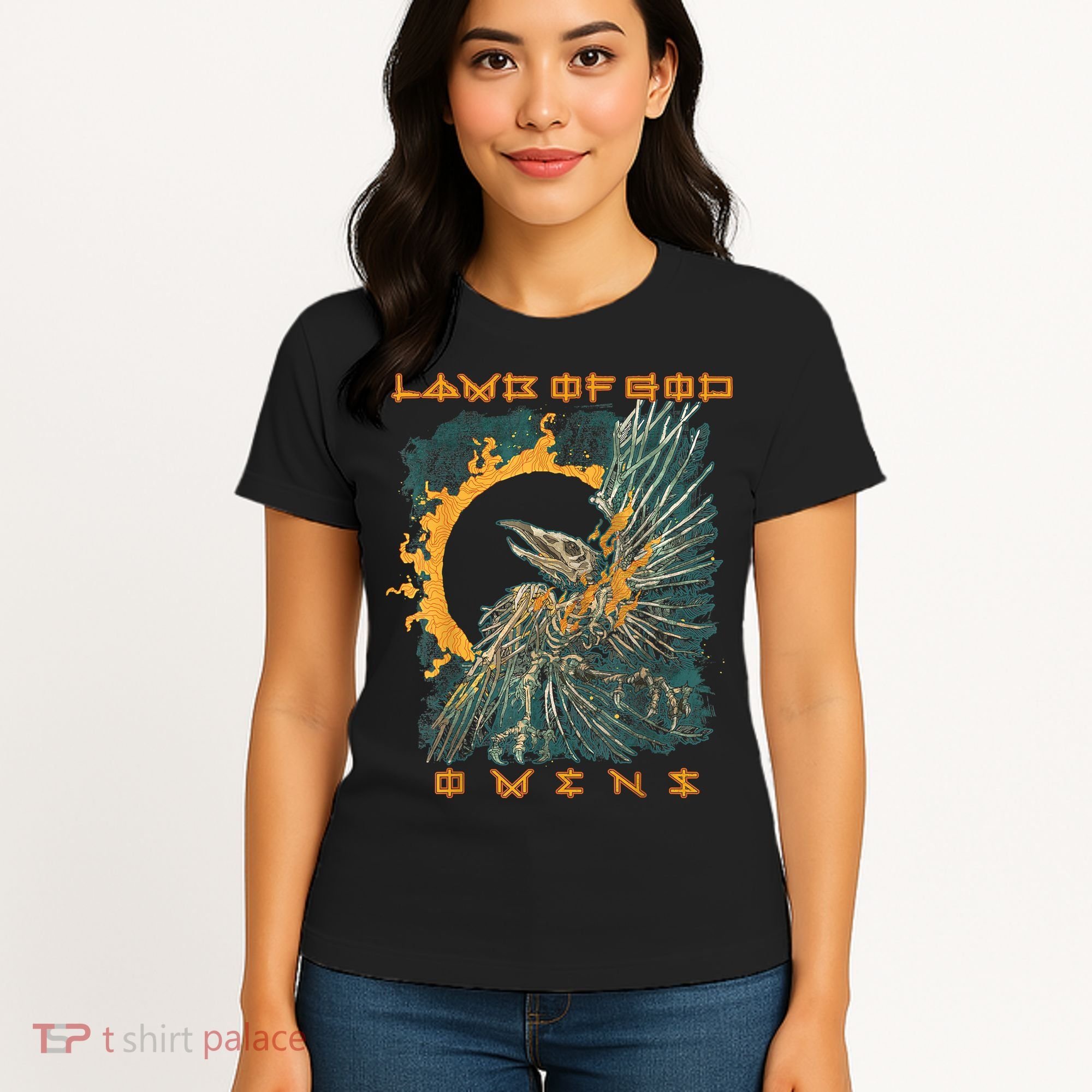 Lamb Of God – Omens Birdbox Women's T-Shirt