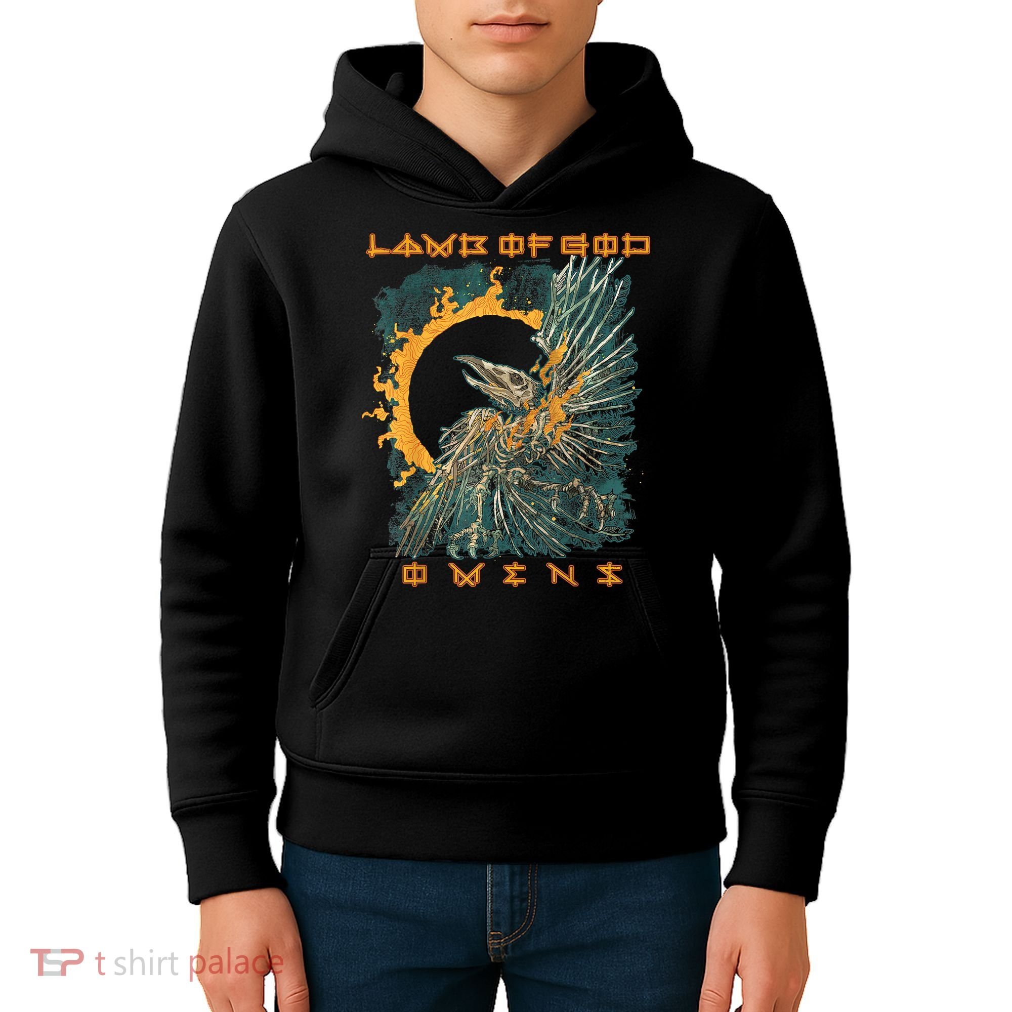 Lamb Of God – Omens Birdbox Kids Hoodie