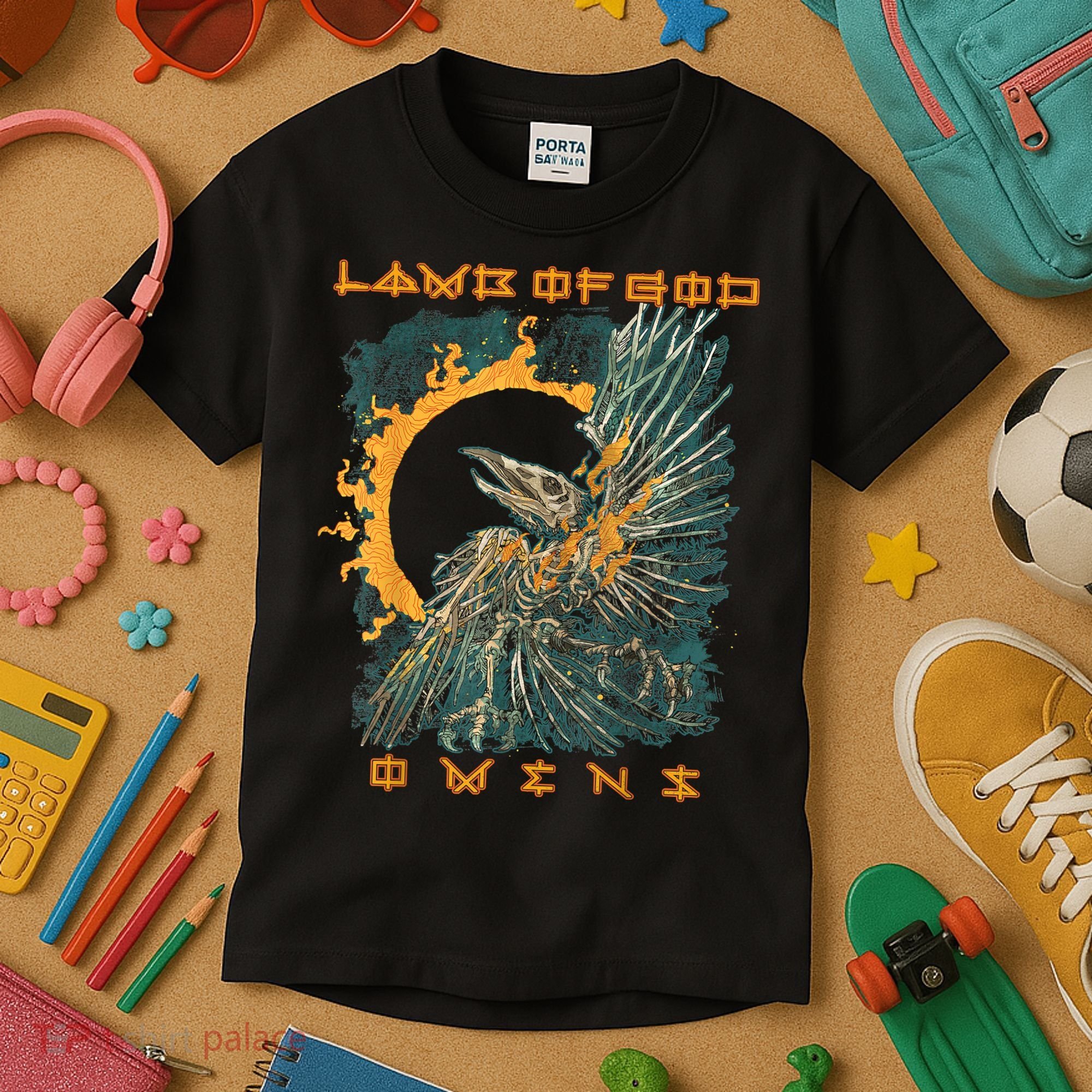 Lamb Of God – Omens Birdbox Kids T-Shirt