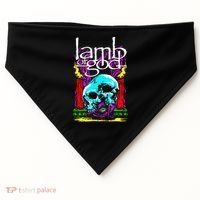 Lamb of God – Candle Skull USA-Made Doggie Bandana thumb 0