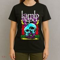 Lamb of God – Candle Skull T-Shirt thumb 4
