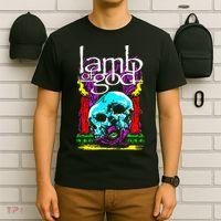 Lamb of God – Candle Skull T-Shirt thumb 6