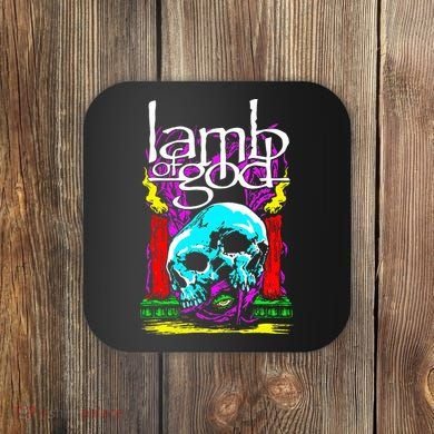 Lamb of God – Candle Skull Coaster