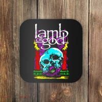 Lamb of God – Candle Skull Coaster thumb 0