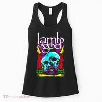 Lamb of God – Candle Skull Women's Tank Top thumb 0