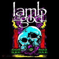 Lamb of God – Candle Skull Tank Top thumb 6