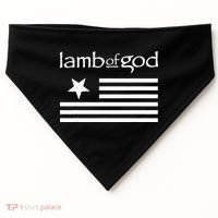 Lamb of God – Flag USA-Made Doggie Bandana thumb 0
