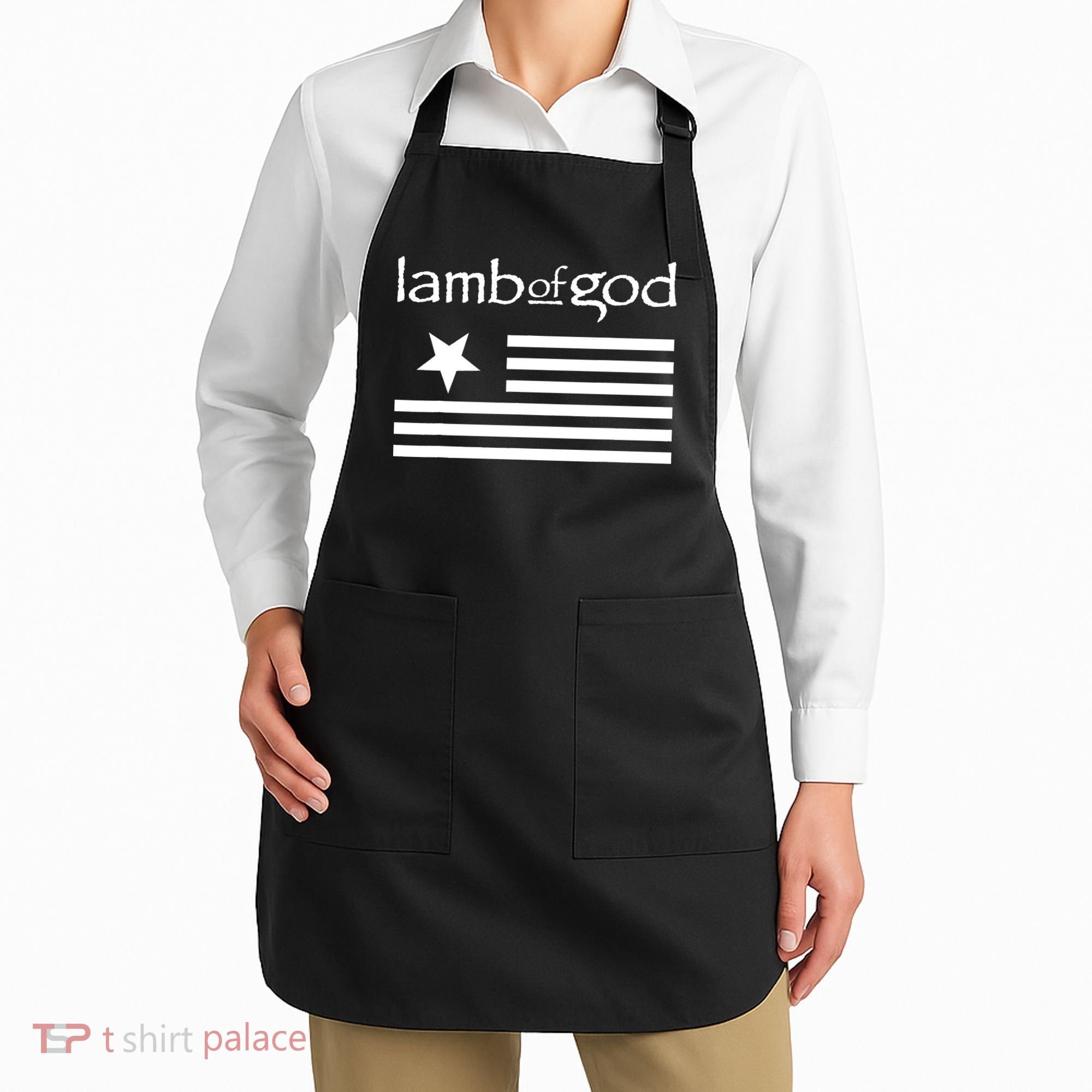 Lamb of God – Flag Apron