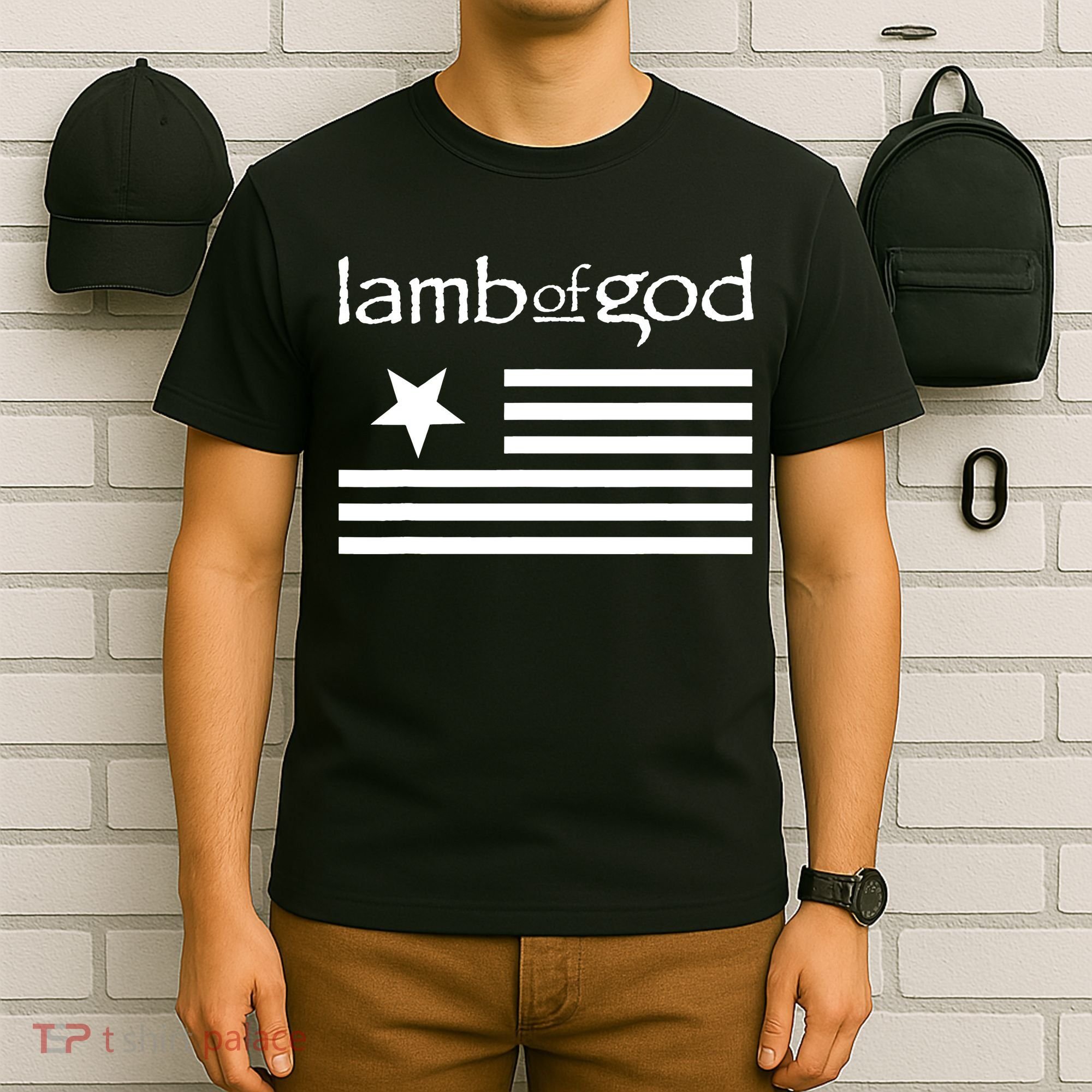 Lamb of God – Flag T-Shirt