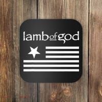 Lamb of God – Flag Coaster thumb 0