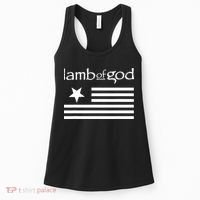 Lamb of God – Flag Women's Tank Top thumb 0