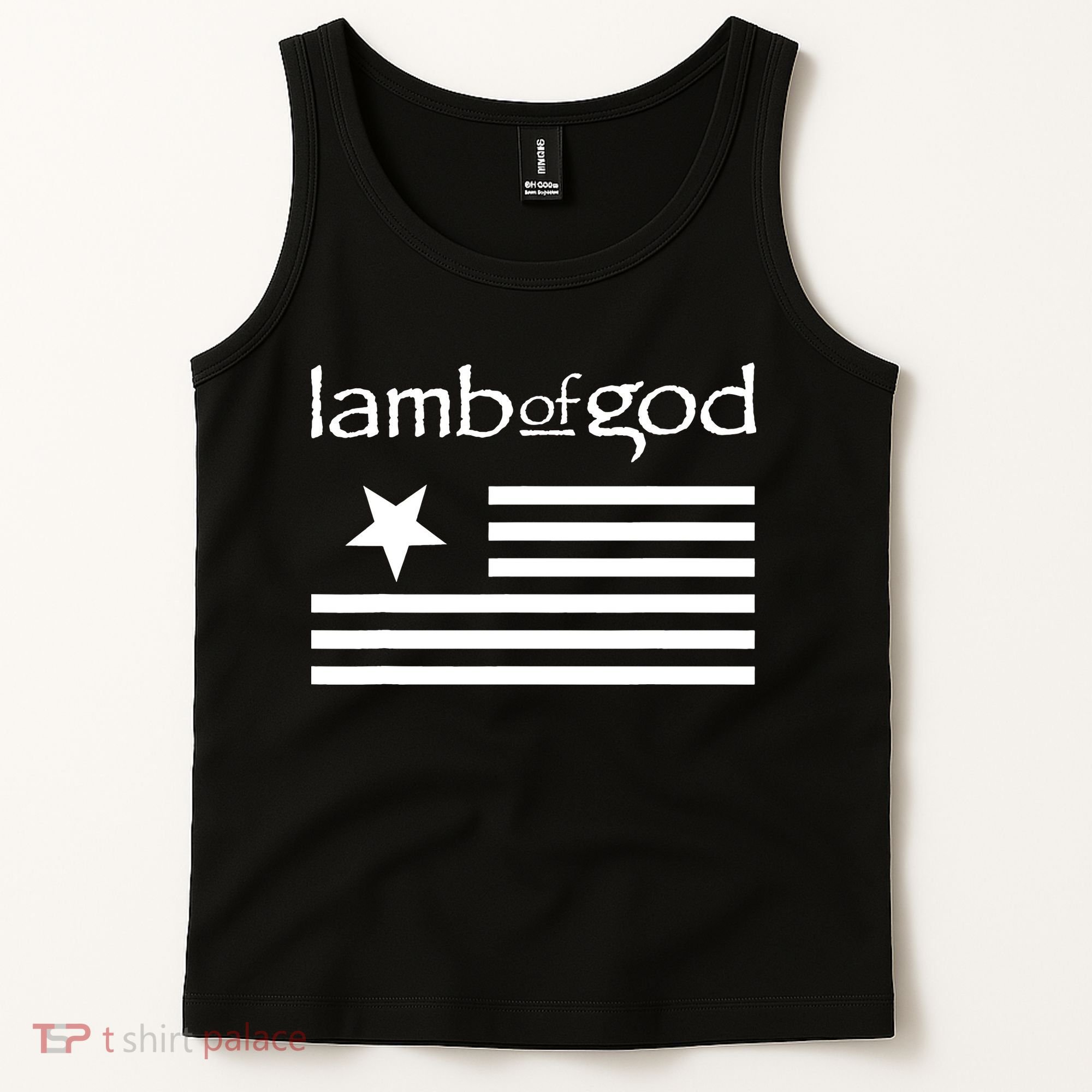 Lamb of God – Flag Tank Top