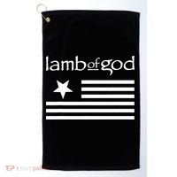 Lamb of God – Flag Golf Towel thumb 0