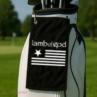 Lamb of God – Flag Golf Towel thumb 2