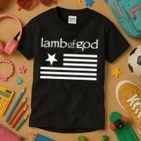 Lamb of God – Flag Kids T-Shirt thumb 3