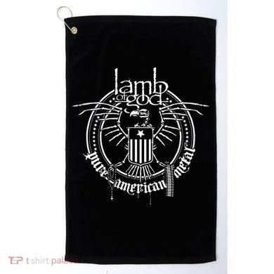 Lamb of God – Skeleton Eagle Golf Towel
